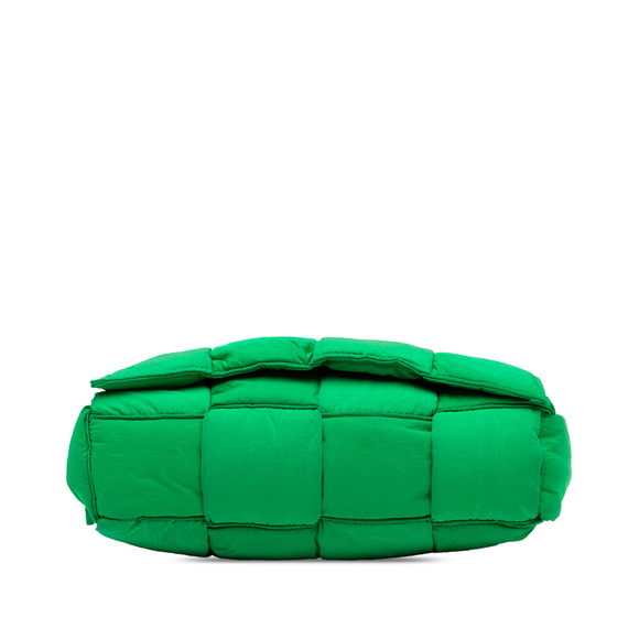 Pre-Loved Bottega Veneta Nylon Intrecciato Padded Tech Cassette Crossbody - Picture 3 of 8